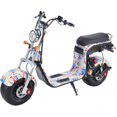 2020 citycoco scooter with led light high quality on hot sale