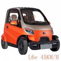 45km/h adult electric car 2 seater electric mini car with L6e/L7e EEC/COC