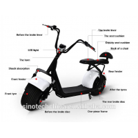 trade assurance hot sale citycoco 2016 newest 2000w electric scooter